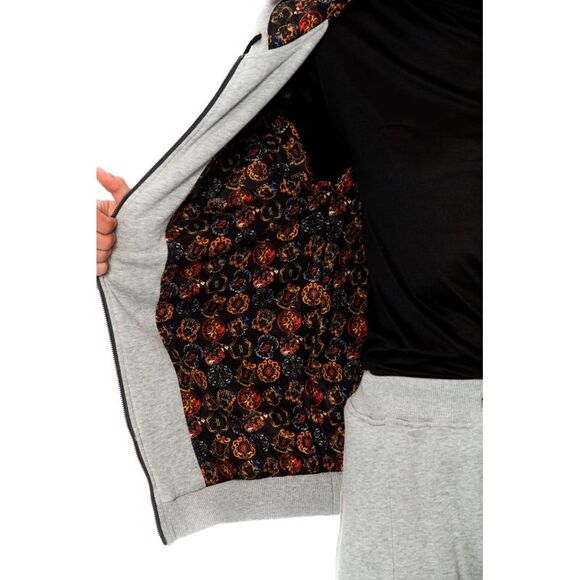 Billionaire Italian Couture Grey Tracksuit TSH1600 Men Gray Sweatsuits - Picture 5 of 6